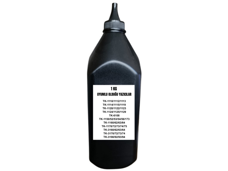 Kyocera Uyumlu Muadil Toner Tozu 1 KG / TK-1110 TK-1120 TK-1150 TK-1170 TK-3160 TK-3170 TK-3190