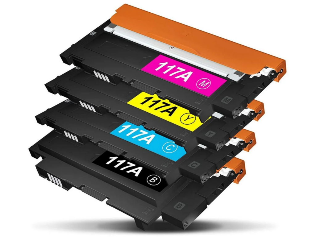 HP 117A W2070A W2071A W2072A W2073A Muadil Toner 4 Renk Set 150a 150nw 178nw 179fnw Uyumlu
