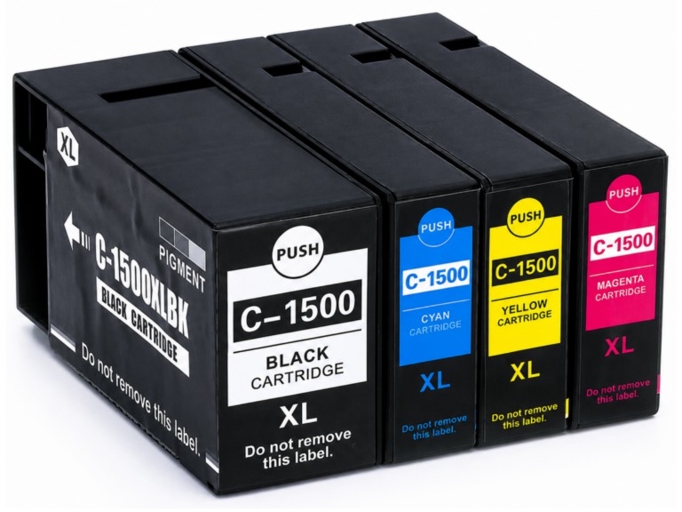 CANON PGI-1500XL (PGI1500XL) Yüksek Kapasite Mürekkep Kartuş 4 Renk Set