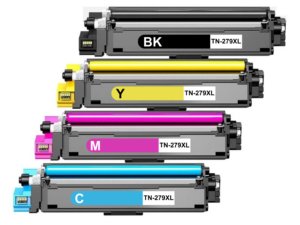 Brother TN279XL Muadil Toner 4 Renk Çipli HL-L3280CDW DCP-L3560CDW MFC-L3720CDW Uyumlu