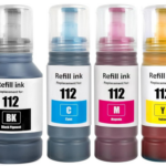 Epson T112 Muadil Mürekkep Pigment 4 Renk Set