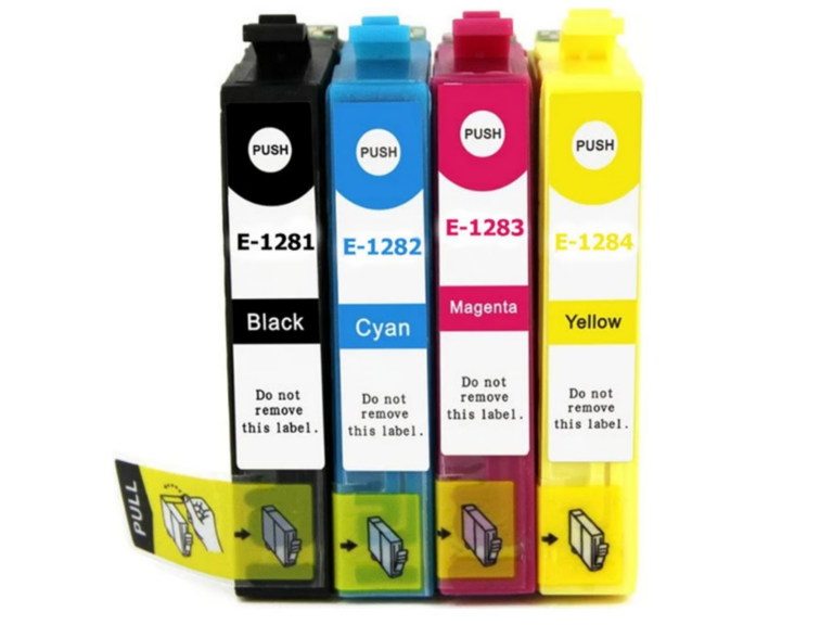 Epson T1281 T1282 T1283 T1284 Muadil Kartuş Seti 4 Renk