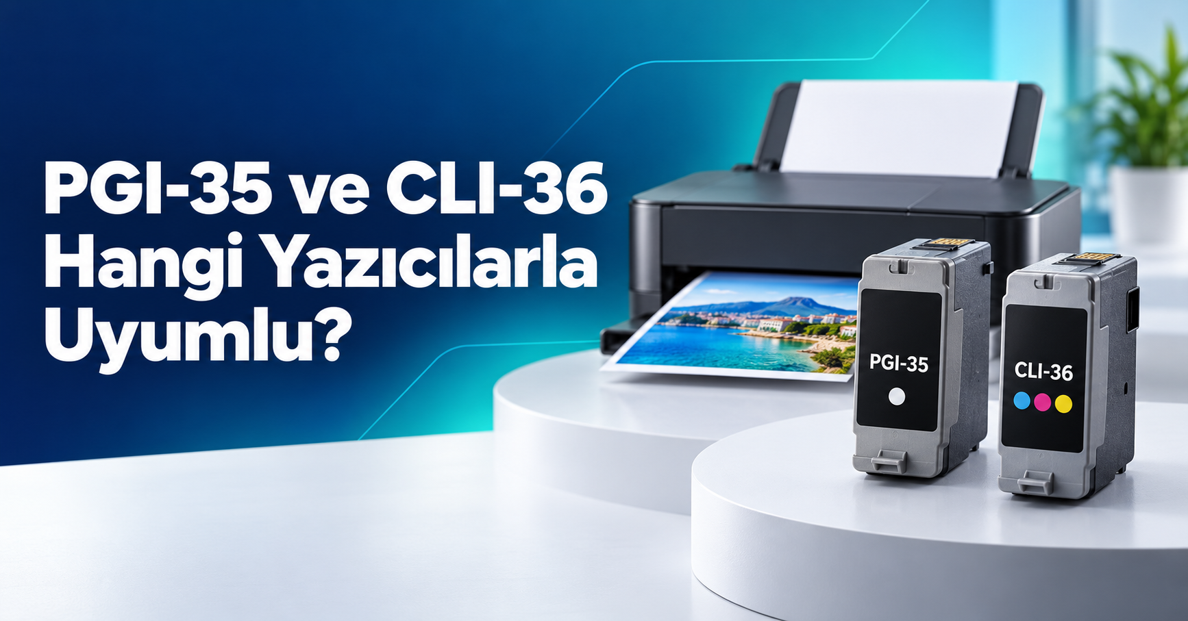 Canon PGI-35 ve CLI-36 Kartuş Hangi Yazıcılarda Kullanılır?