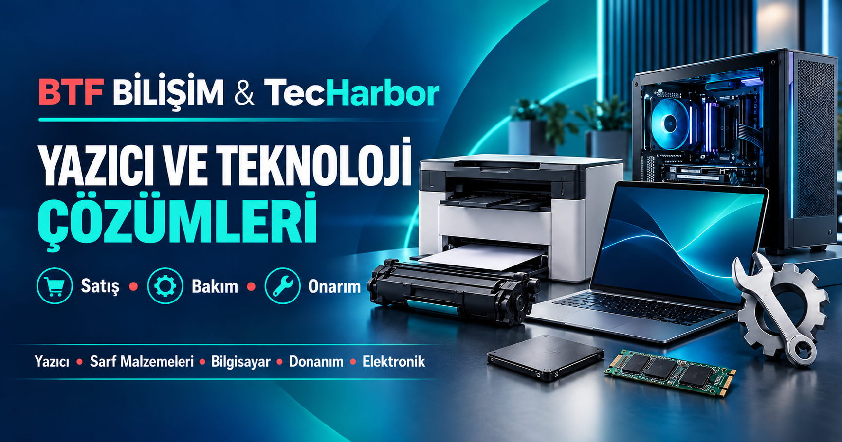 BTF Bilişim ve TecHarbor: Yazıcı ve Teknoloji Çözümleri